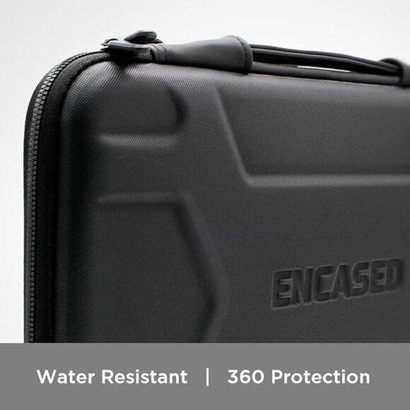 NEW! ENCASED Hard-Shell Water-resistant Laptop Carrying Case w/Luggage Strap - Picture 4 of 15